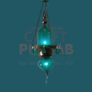 Haidri Diyal Ceiling Light (Green)
