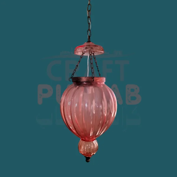 Pink Hanging Light