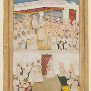Darbar of Alivardi Khan at Murshidabad's Court