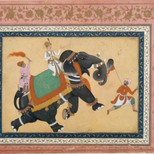 Prince Riding an Elephant-image-for-print-view